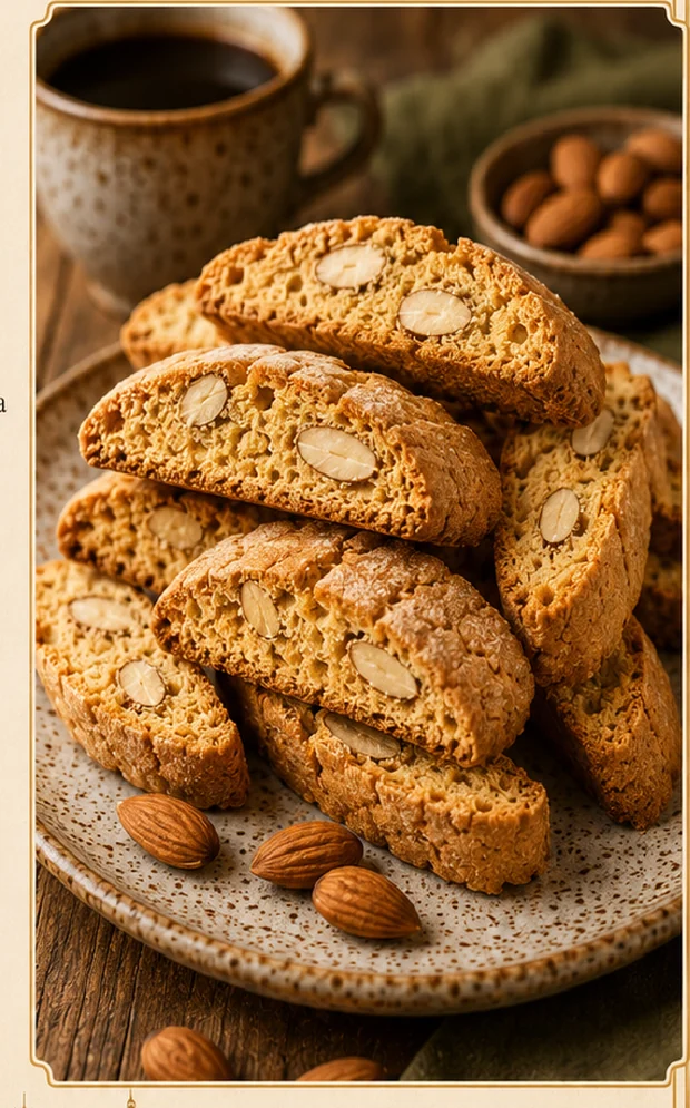 Cantucci de amêndoas